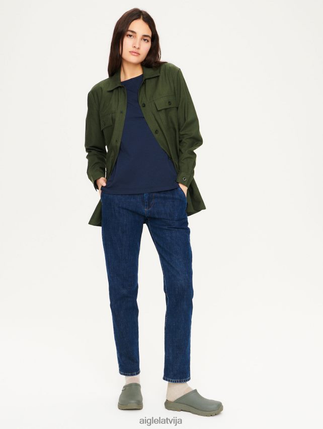 Aigle sievietes kokvilna un tencel virskrekls avokāts drēbes P0R84L657
