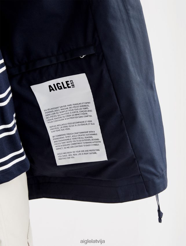 Aigle sievietes ikonisks zivju astes mtd ar īsu kapuci impērija drēbes P0R84L494