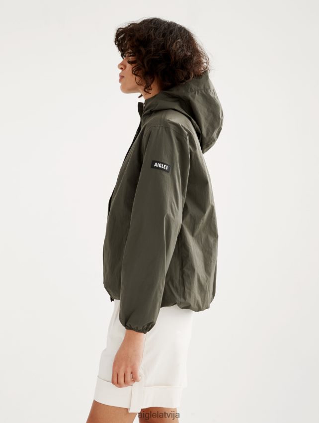 Aigle sievietes īsa mtd ūdensnecaurlaidīga jaka avokāts drēbes P0R84L500