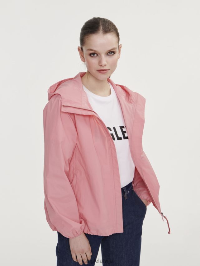 Aigle sievietes īsa mtd ūdensnecaurlaidīga jaka tamaris drēbes P0R84L496