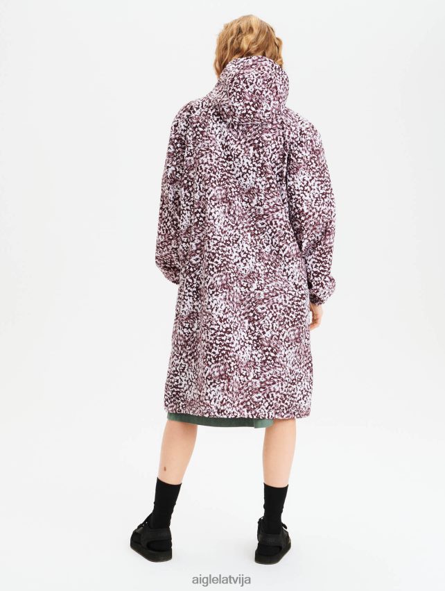 Aigle sievietes apdrukāta iesaiņojama garā parka fudge pr drēbes P0R84L633
