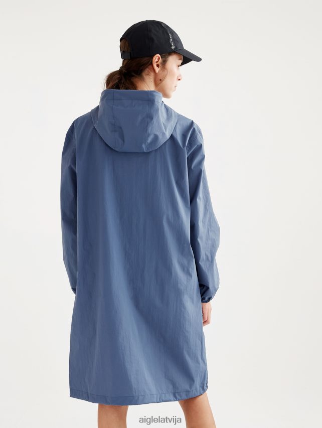Aigle sievietes gara kapuce mtd parka marais drēbes P0R84L426