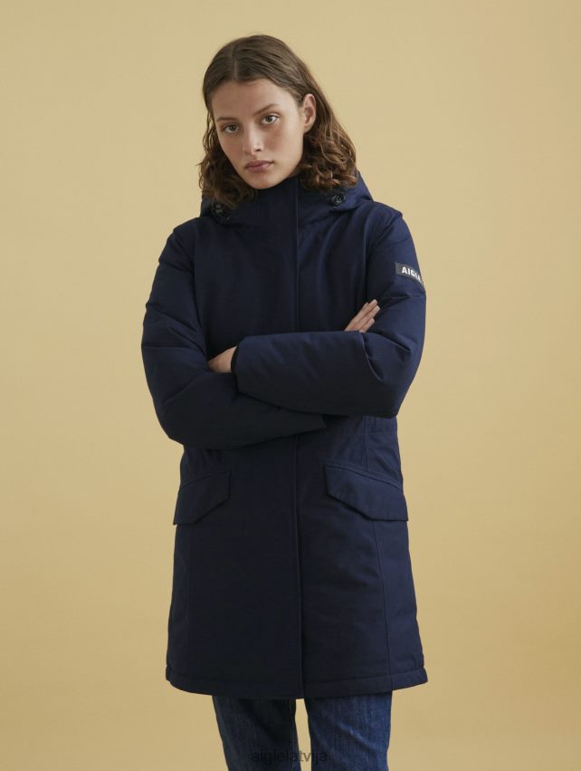 Aigle sievietes ļoti silti dūnu parka un gore-tex jūras drēbes P0R84L714