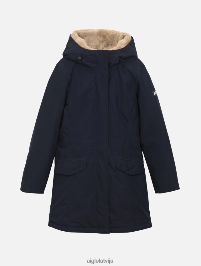Aigle sievietes ļoti silti dūnu parka un gore-tex jūras drēbes P0R84L714