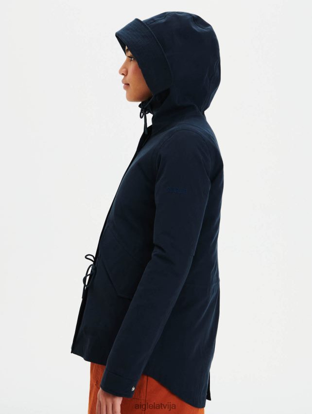Aigle sievietes īss zivju astes parka impērija drēbes P0R84L679