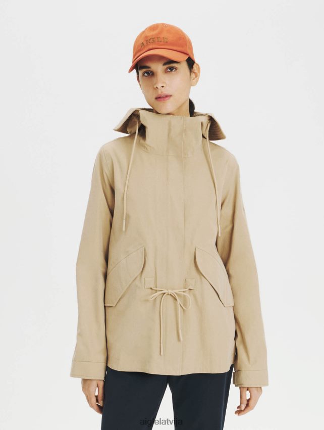 Aigle sievietes īss zivju astes parka osier drēbes P0R84L676