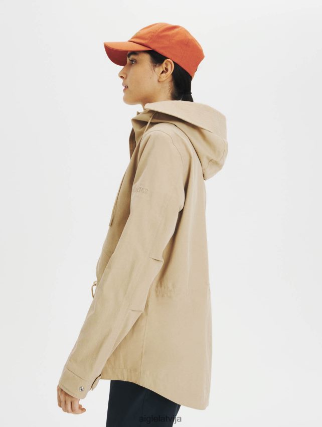 Aigle sievietes īss zivju astes parka osier drēbes P0R84L676