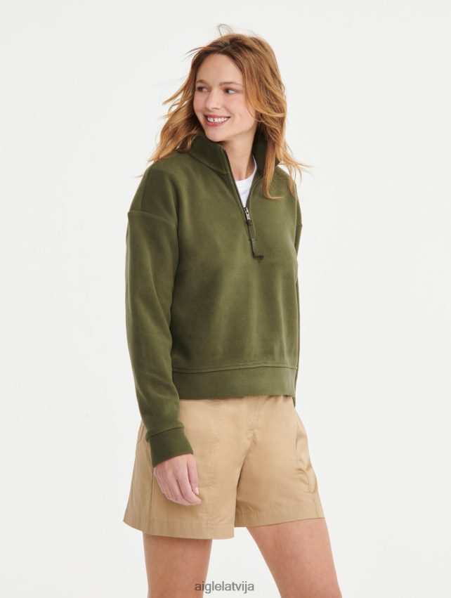 Aigle sievietes flīss ar rāvējslēdzēju avokāts drēbes P0R84L586