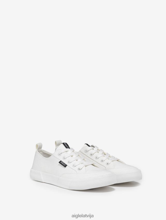 Aigle sievietes audekla kedas blanc kurpes P0R84L700