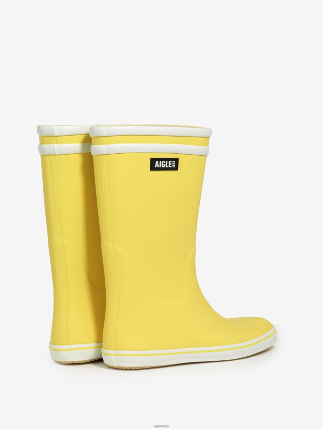Aigle sievietes ikoniski pludmales zābaki jaune/blanc zābaki P0R84L512