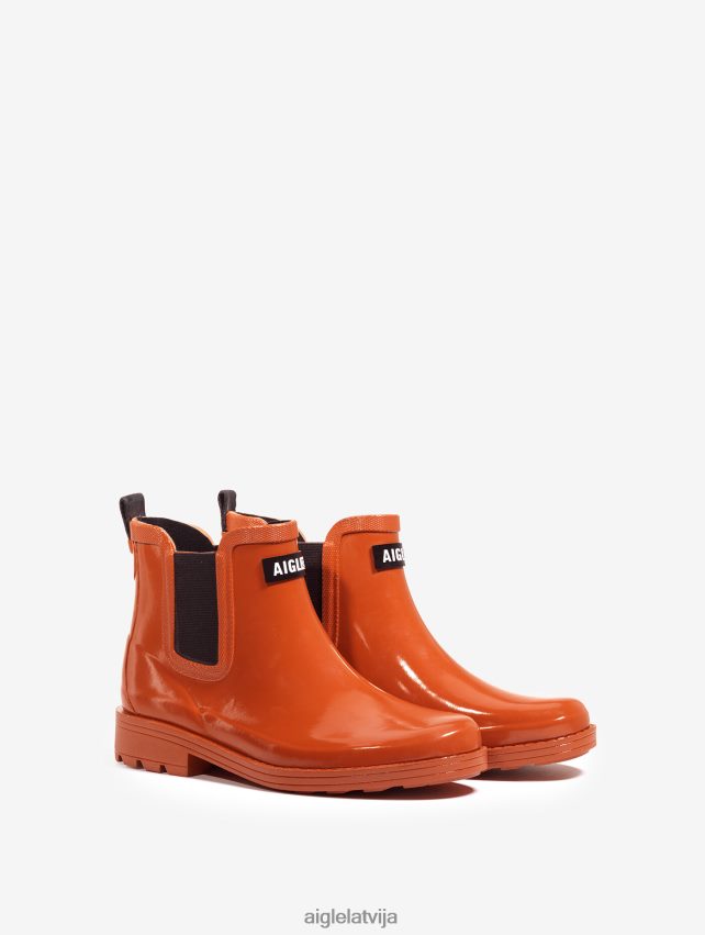 Aigle sievietes jāšanas sporta iedvesmots potītes lietus zābaks goji zābaki P0R84L637