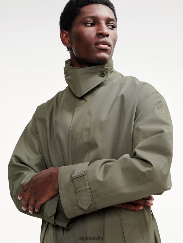 Aigle vīriešiem garš mtd trencis taillis drēbes P0R84L217