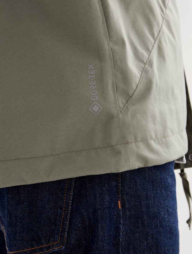 Aigle vīriešiem īsa gore-tex jaka ar kapuci taillis drēbes P0R84L208