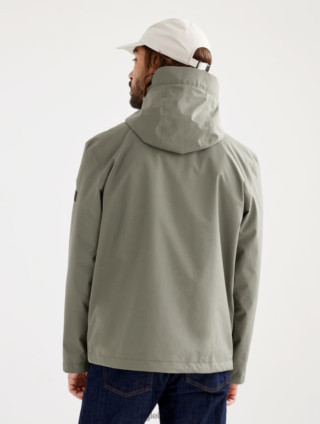 Aigle vīriešiem īsa gore-tex jaka ar kapuci taillis drēbes P0R84L208