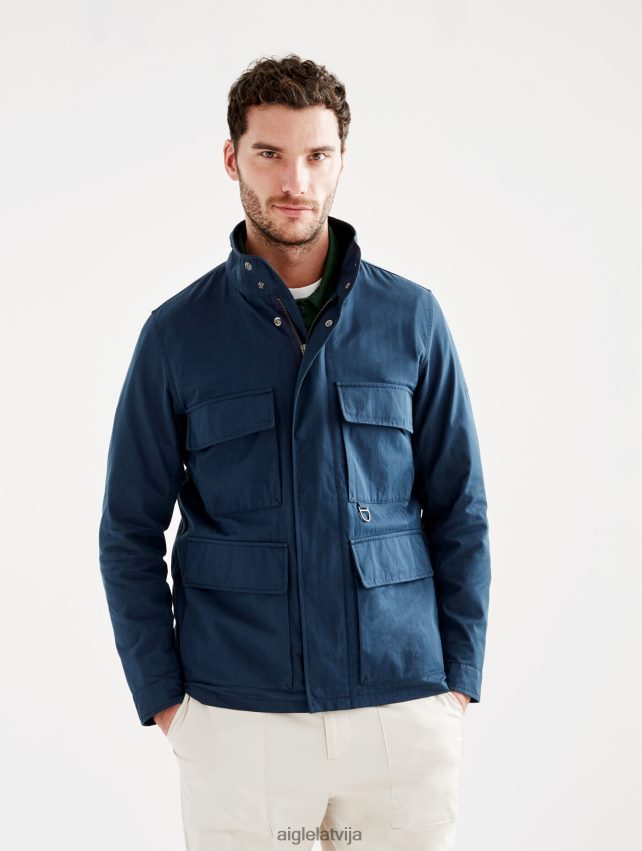 Aigle vīriešiem īsa safari jaka impērija drēbes P0R84L166