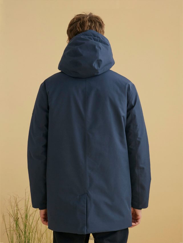 Aigle vīriešiem Dupont sorona gore-tex parka ar garu kapuci impērija drēbes P0R84L182