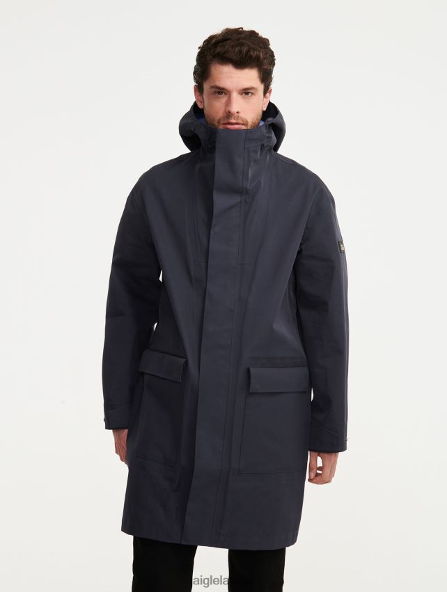 Aigle vīriešiem mtd parka ar garu kapuci impērija drēbes P0R84L223