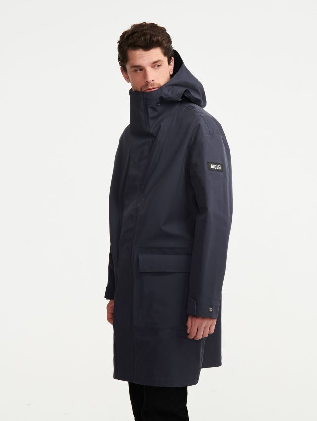 Aigle vīriešiem mtd parka ar garu kapuci impērija drēbes P0R84L223