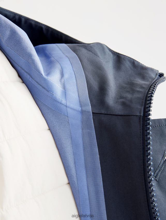 Aigle vīriešiem vidēja garuma kapuci mtd parka impērija drēbes P0R84L214