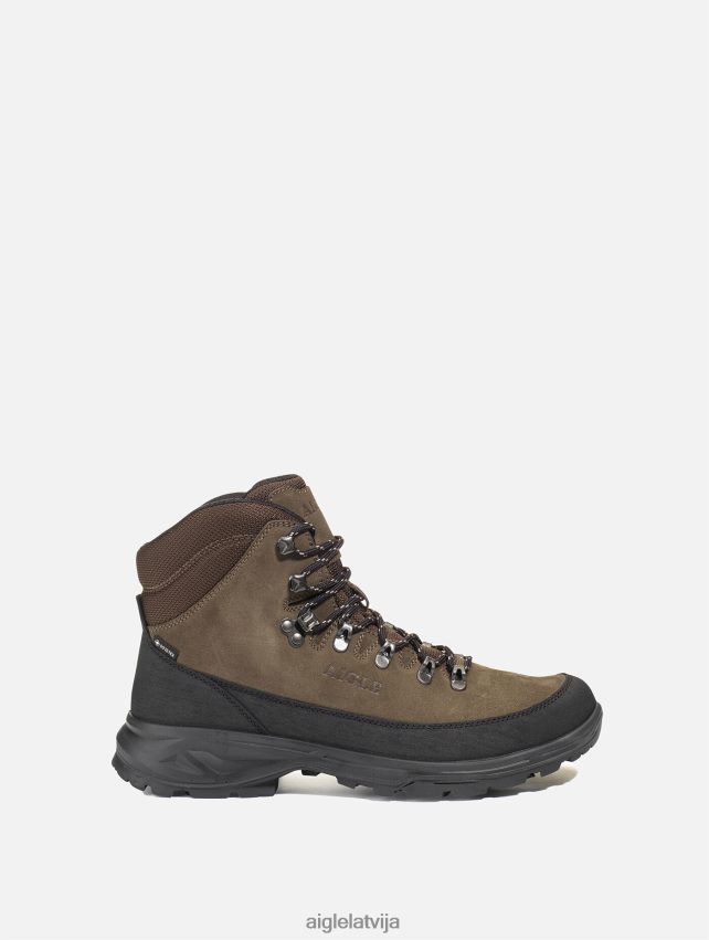 Aigle vīriešiem Gore-Tex kurpes ar augstu augšdaļu ar 360 grādu purngalu tumši brūns kurpes P0R84L276