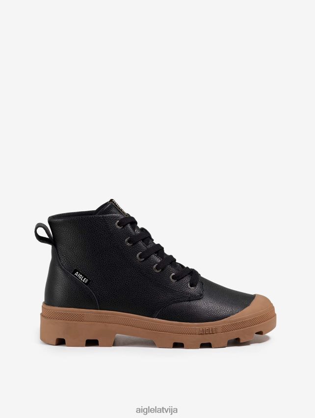 Aigle vīriešiem daudzpusīgi apavi no ādas noir kurpes P0R84L263