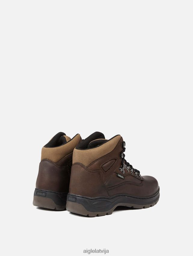 Aigle vīriešiem potītes pastaigu apavi govs āda marron kurpes P0R84L310