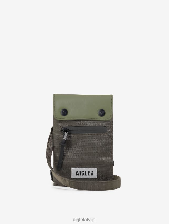Aigle vīriešiem pilsētas ūdensnecaurlaidīga cross body sajūga soma taillis Piederumi P0R84L375