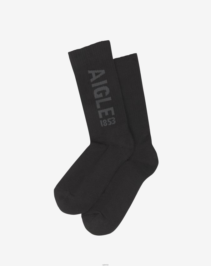 Aigle vīriešiem žakarda zeķes noir Piederumi P0R84L385