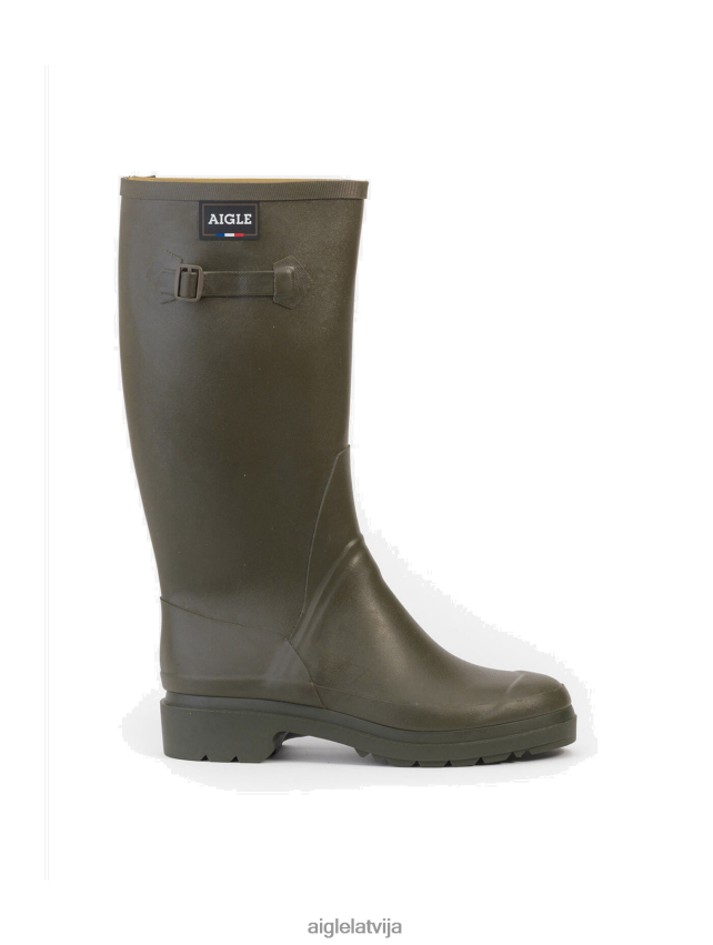 Aigle vīriešiem dārza zābaki ražoti Francijā kaki zābaki P0R84L233