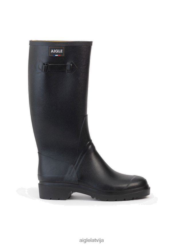 Aigle vīriešiem gumijas dārza zābaki noir zābaki P0R84L228