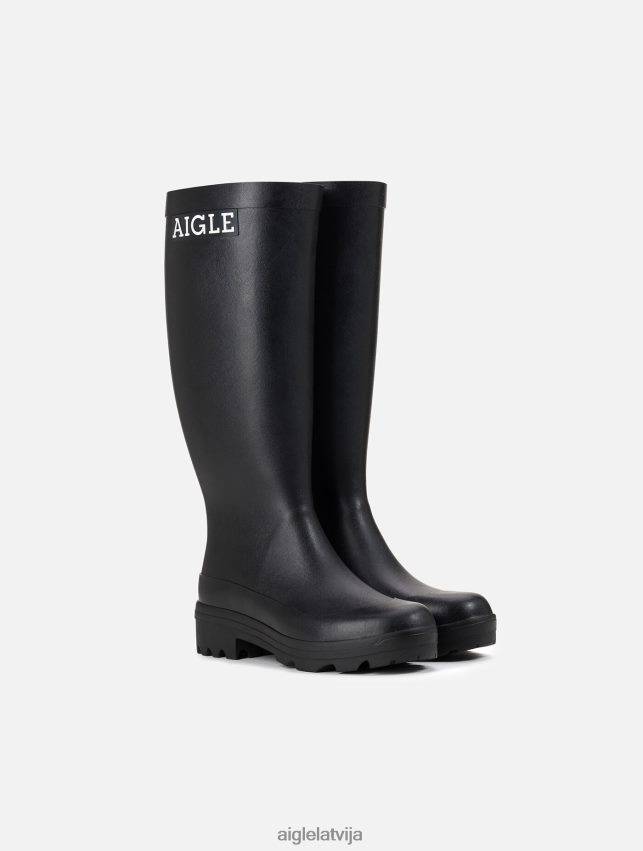 Aigle vīriešiem jaunā ikona, kas izgatavota ar rokām Francijā noir zābaki P0R84L226